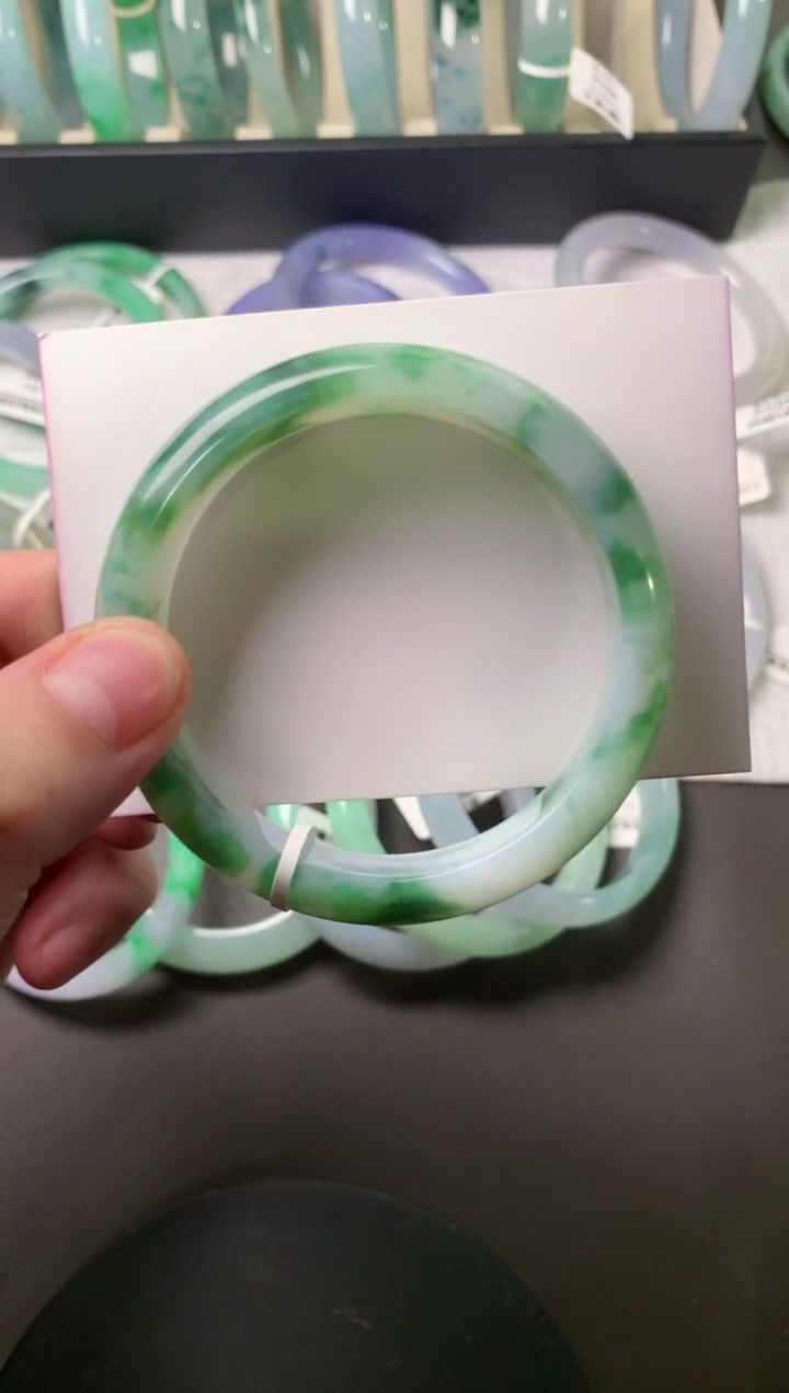 未镶嵌手镯翡翠春**开57.9*15*7.5