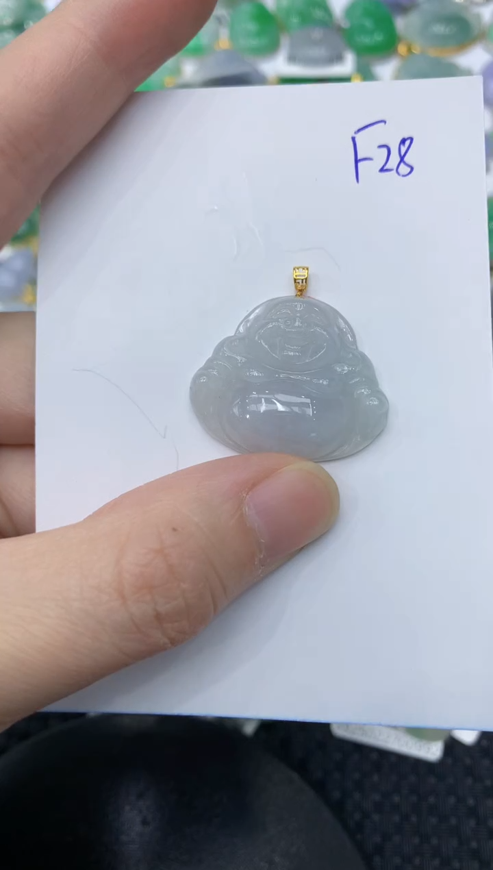 【闪购商品】翡翠颈饰18K金镶嵌111111111111
