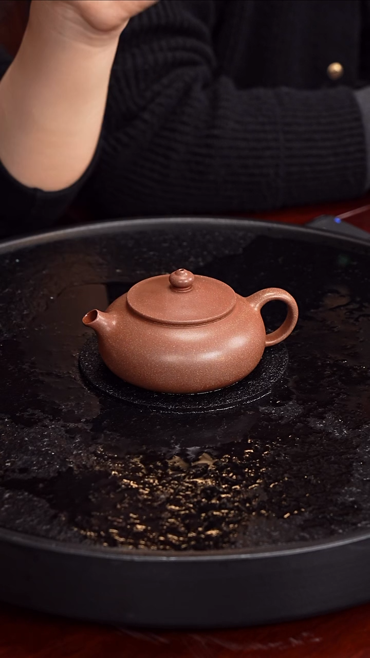 茶壶紫砂御煌窑  寒江34 桃花泥 200毫升