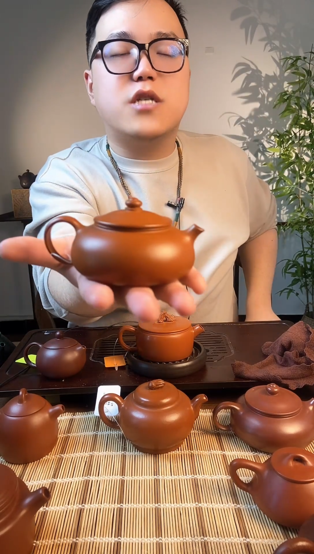 【闪购商品】紫砂茶壶小品光器寒江 朱泥 徐霞