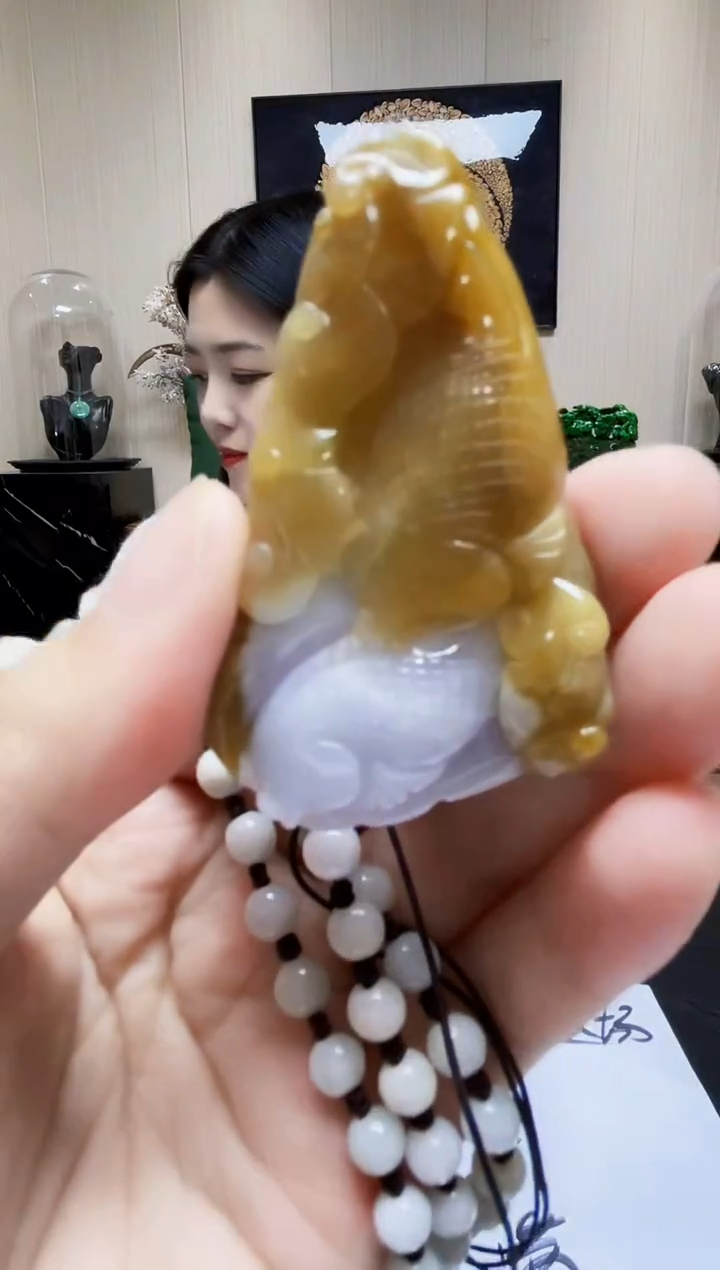 未镶嵌定制翡翠吊坠105