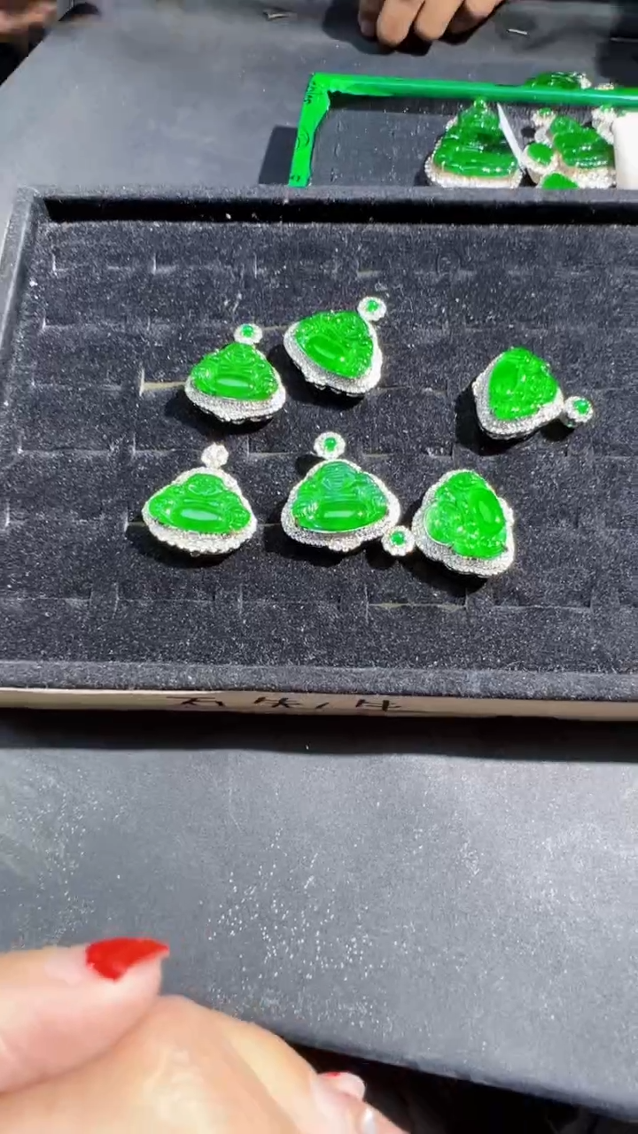 【闪购商品】定制翡翠未镶嵌佛公商品多样性发货1