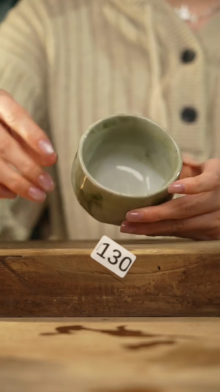 【闪购商品】瓷片设计师手作款 志野主人杯 