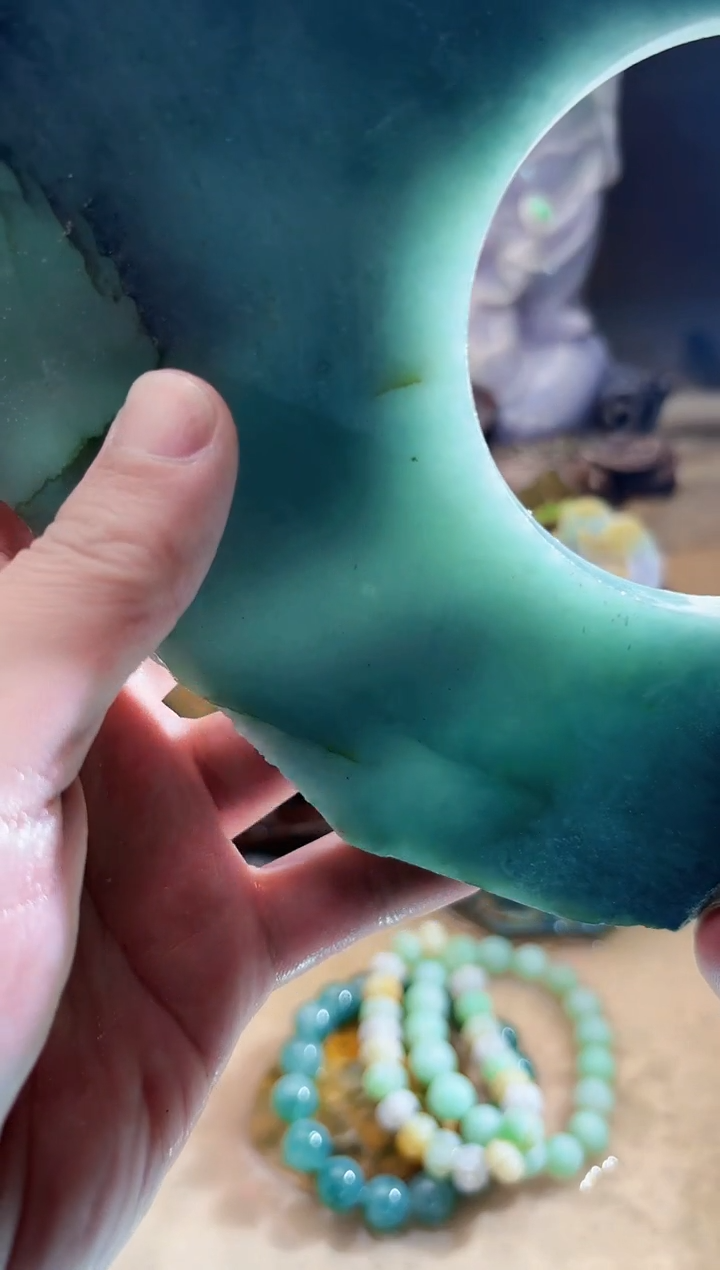 未镶嵌挂件翡翠A货张麦9765