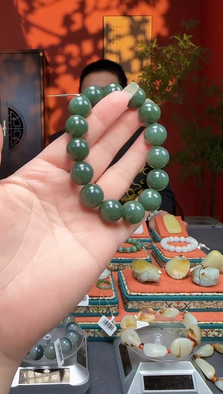 【闪购商品】和田玉手串未镶嵌手串14
