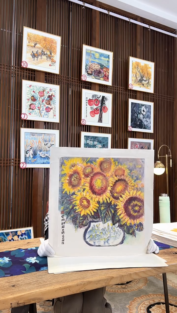 版画耿玉琨名章限量版画S