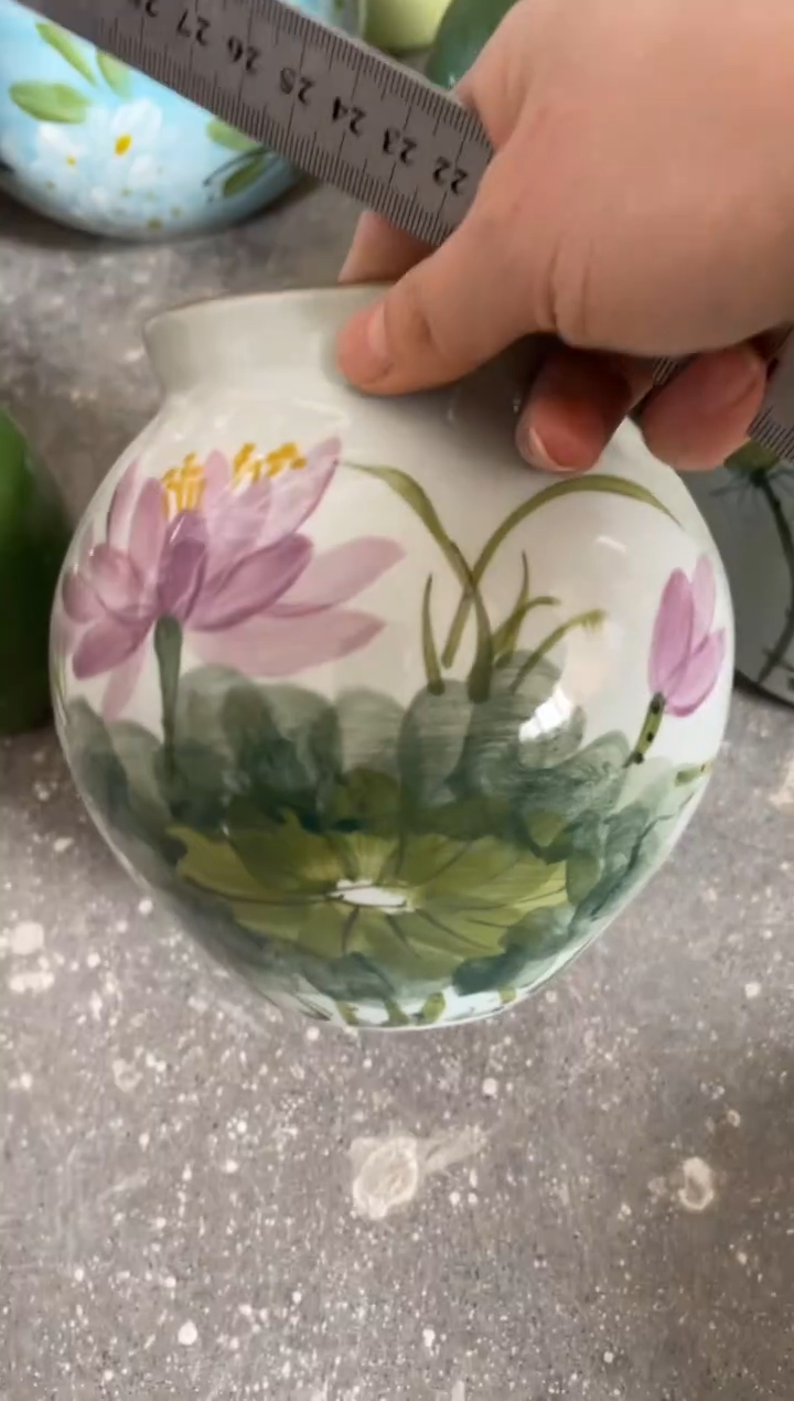 瓶瓷景德镇手绘花瓶