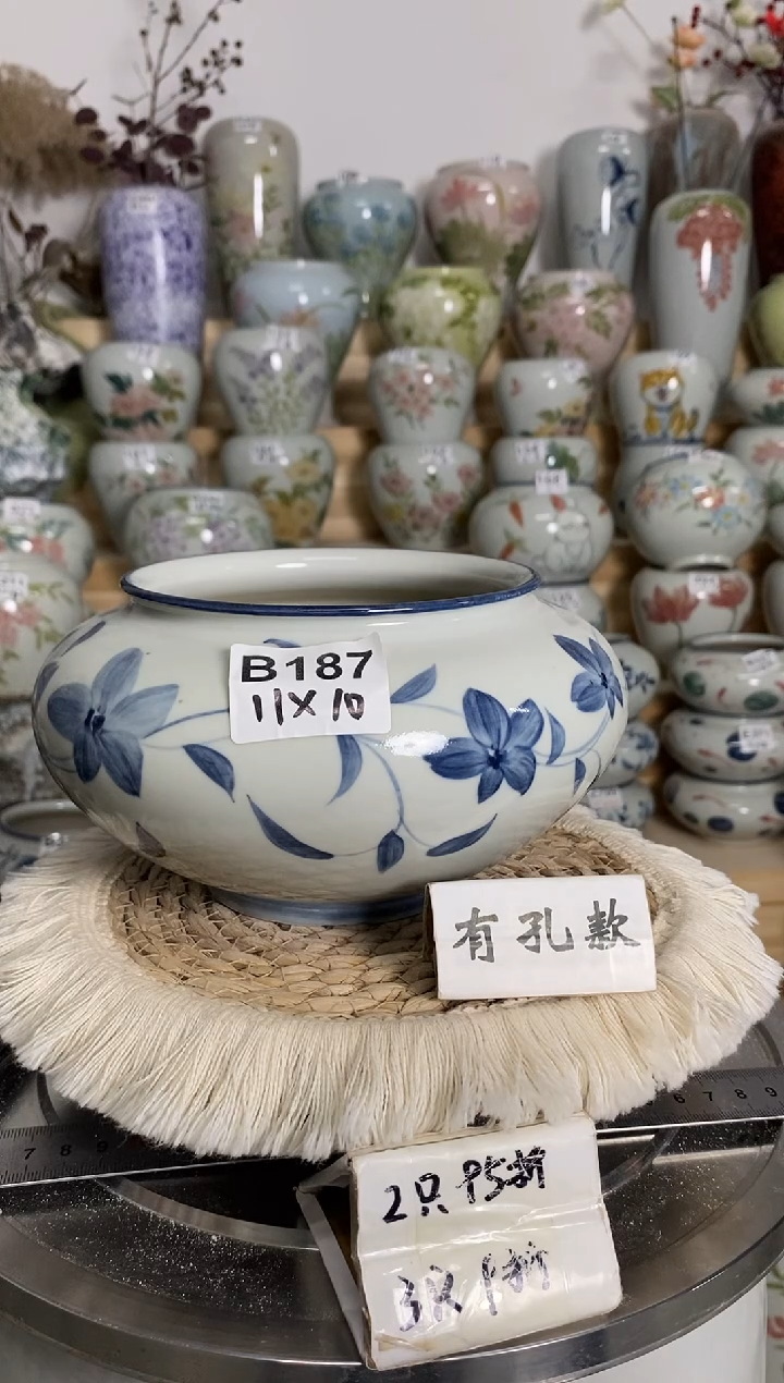 景德镇瓷韵手工手绘制作   B187