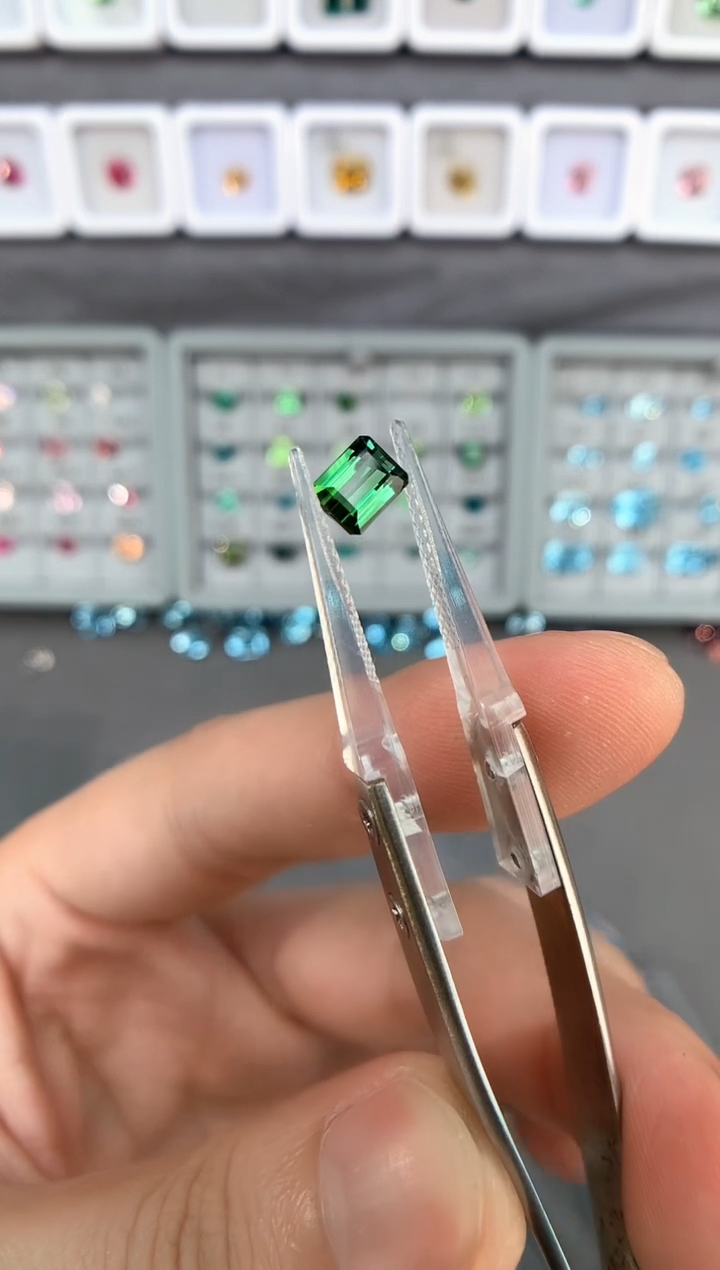 【闪购商品】定制碧玺裸石未镶嵌B4 1.27ct