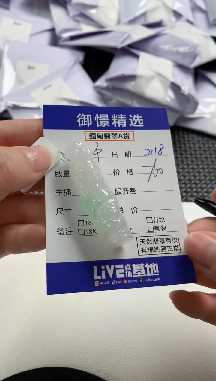 【闪购商品】翡翠颈饰未镶嵌1           