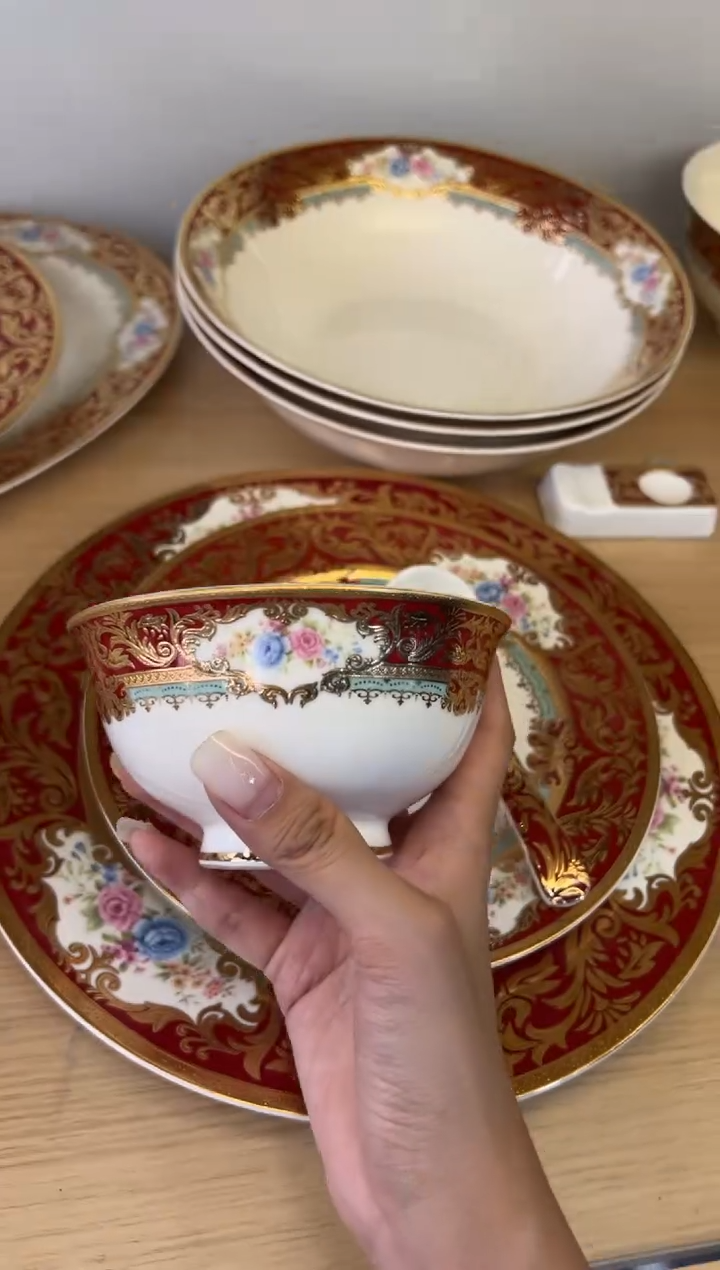 瓷片4.75寸米饭碗6个一单