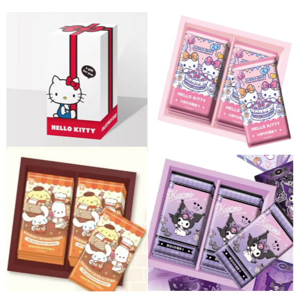 【台版】三丽鸥Hello Kitty 库洛米正版年代经典收藏卡牌盲盒（代拆）