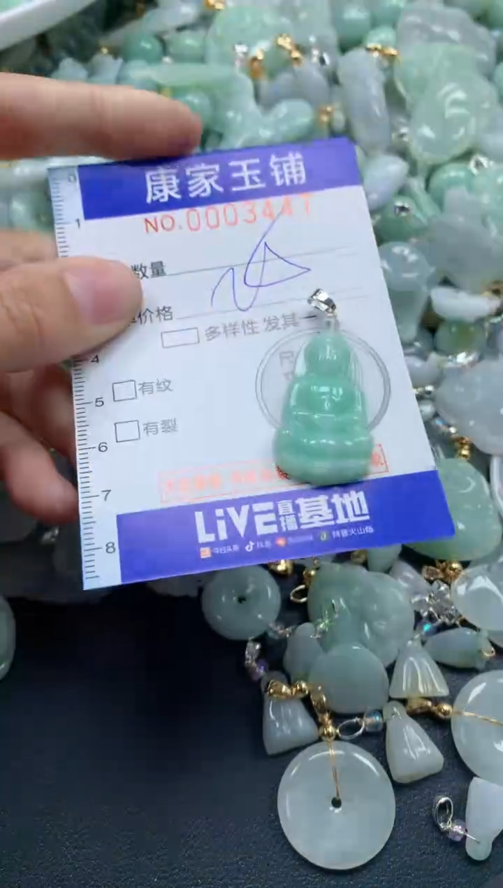 颈饰未镶嵌翡翠3447