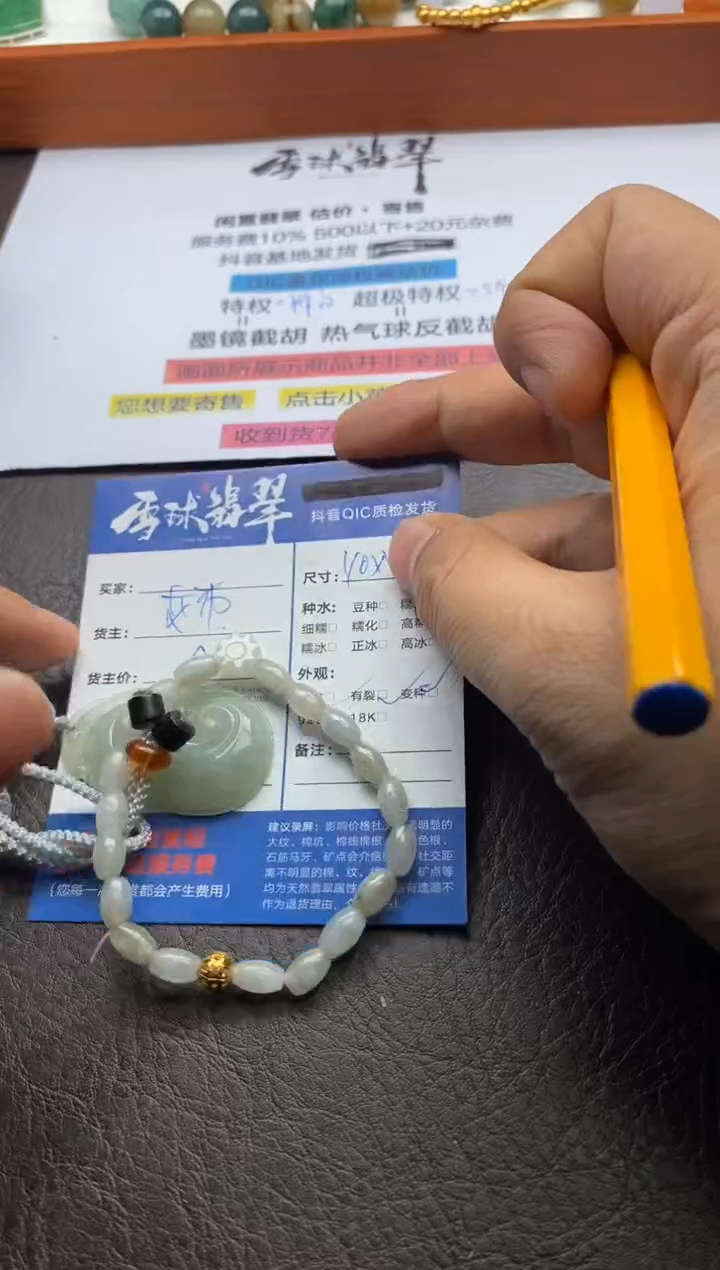 【闪购商品】翡翠颈饰未镶嵌1253208142 170
