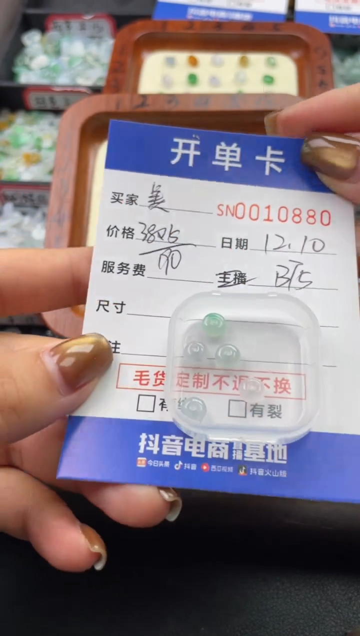 颈饰未镶嵌翡翠美****️10880