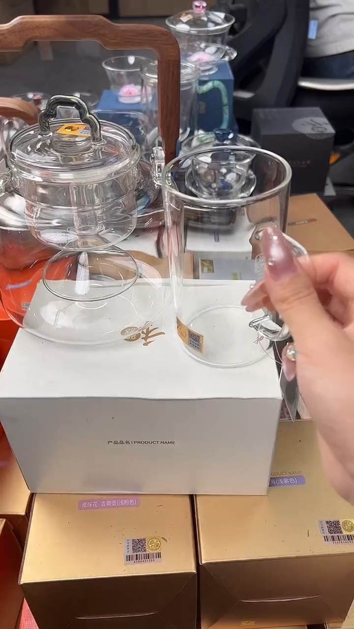 @@禾器晶彩灵韵烧水+清简杯透明色