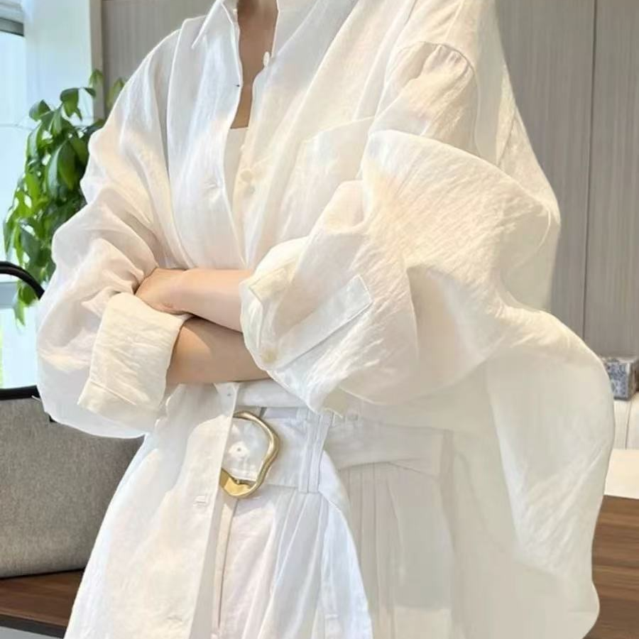 简约701-800按编码拍 极简休闲.奢感慵懒风ins夏款日韩衬衫