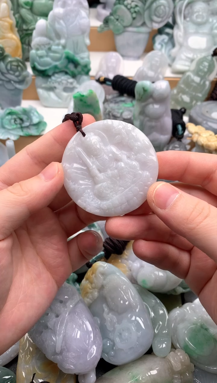 吊坠(不含链)未镶嵌翡翠1