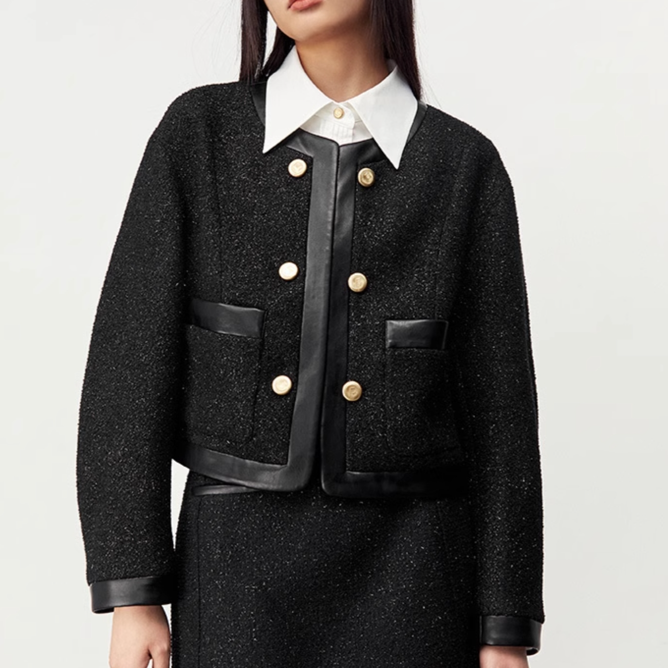 芹禾女春季短外套宽松短款女装秋季宽松秋冬百搭法式小香风