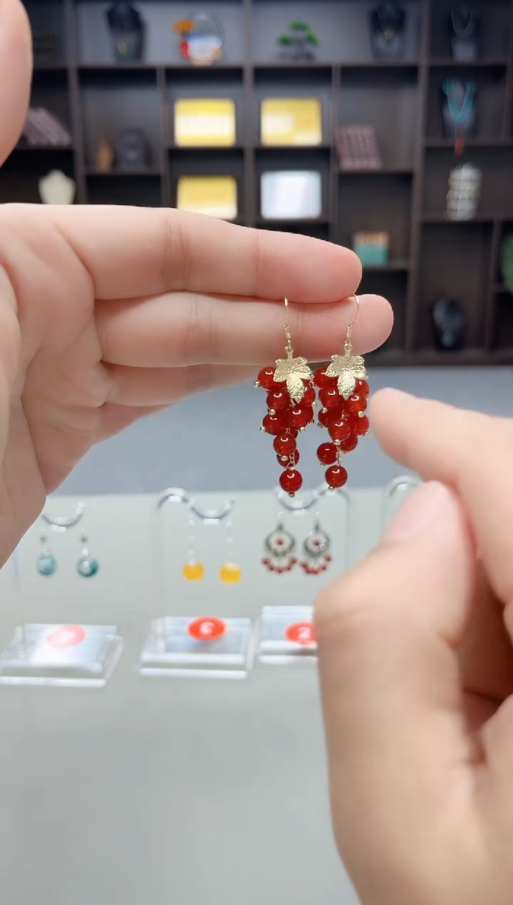 未镶嵌耳饰玛瑙/玉髓207000