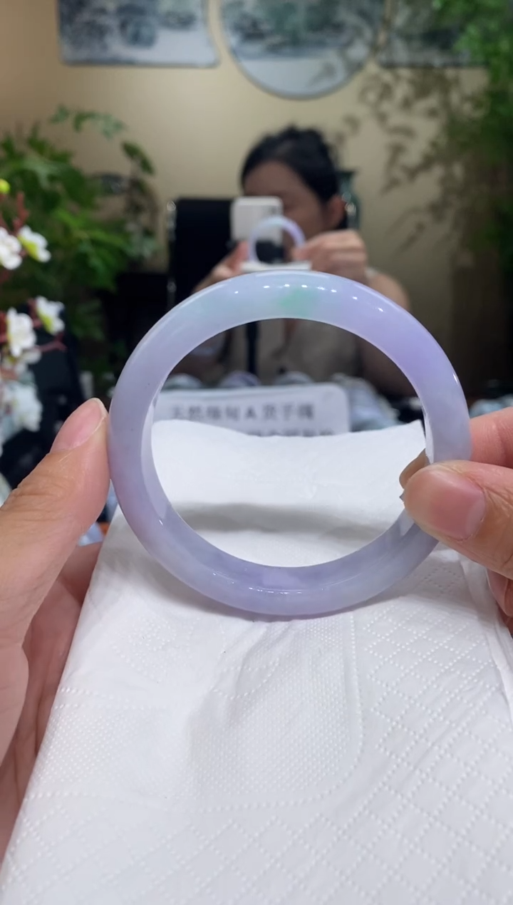 翡翠手镯未镶嵌圈口59-60