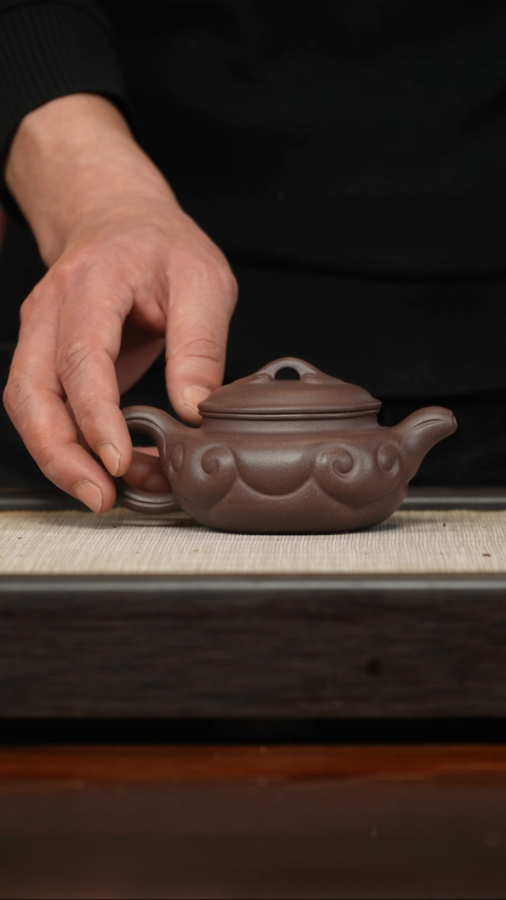 【闪购商品】紫砂茶壶仿古如意