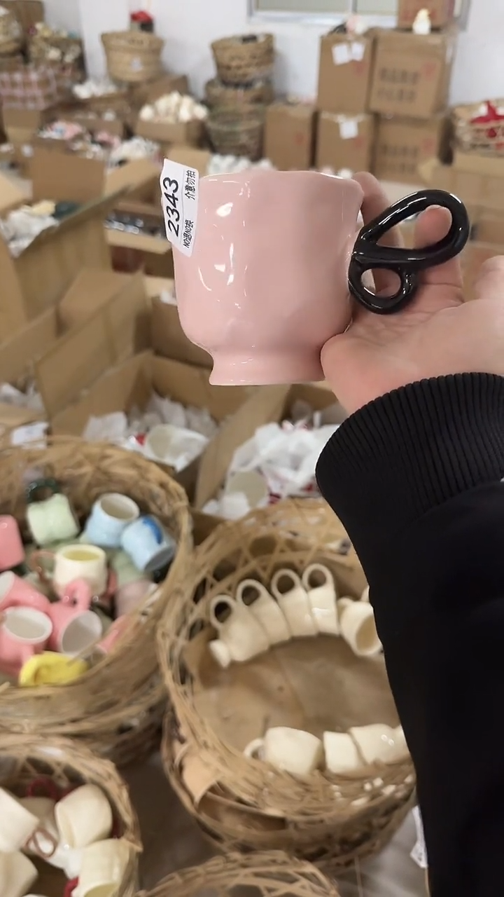 陶瓷手柄款微瑕四单包邮2343