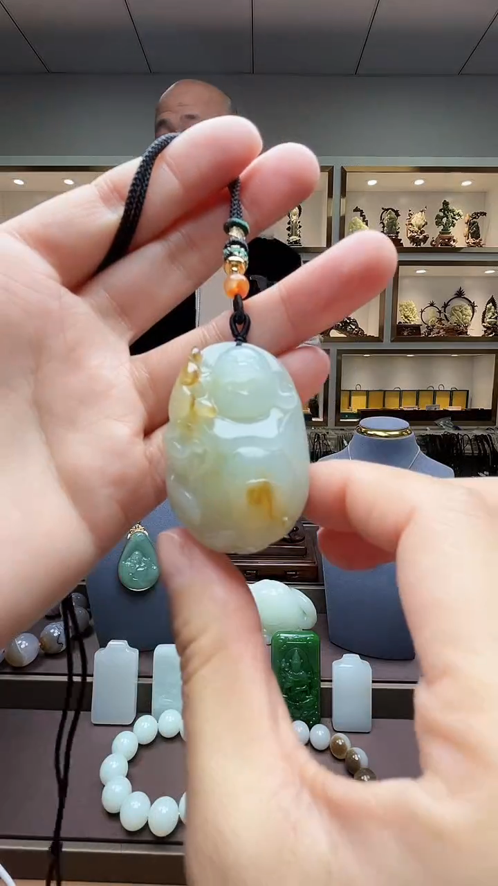 【闪购商品】和田玉挂件未镶嵌苏