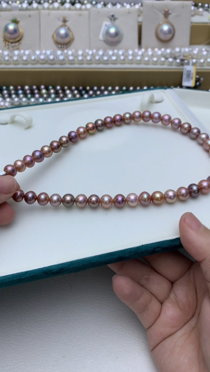 项链未镶嵌淡水珍珠q57 