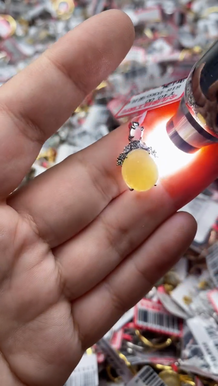 【闪购商品】翡翠戒指银S925镶嵌77777---5