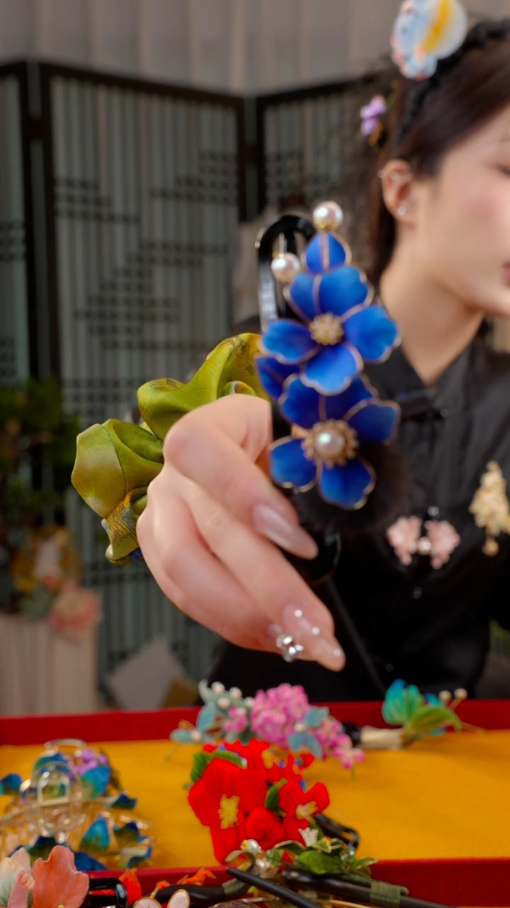 刺绣卿*非遗苏绣绒花