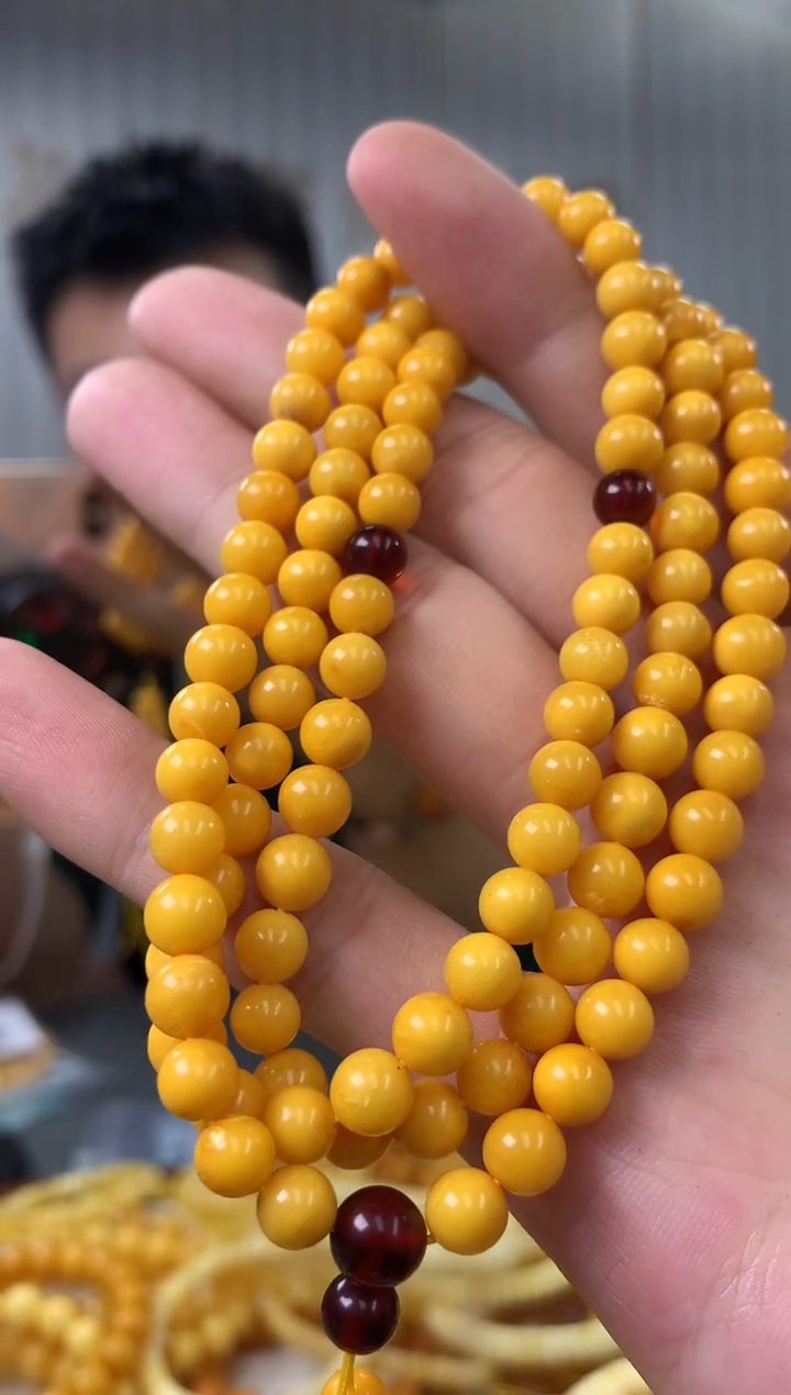 【闪购商品】琥珀裸石未镶嵌链子