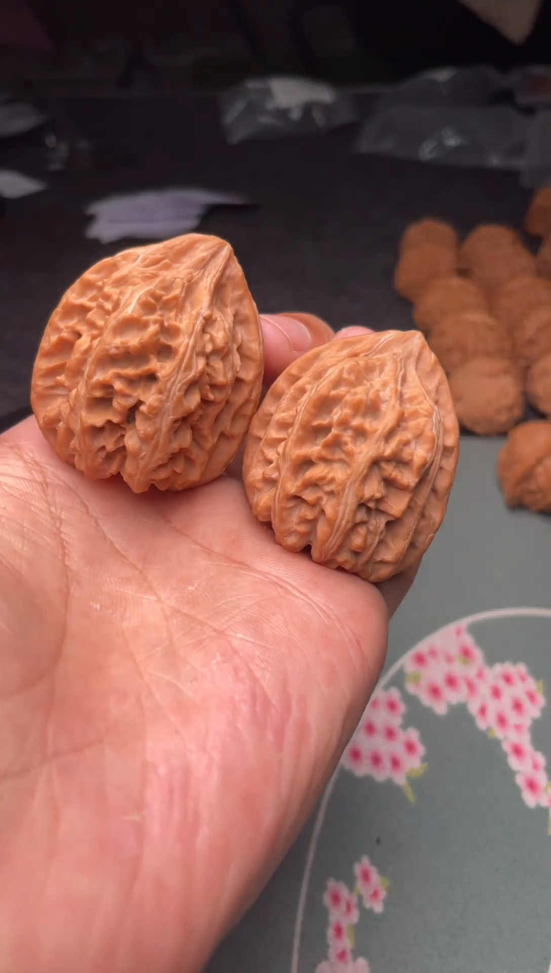 把件文玩核桃a281  三阳谷    39尺