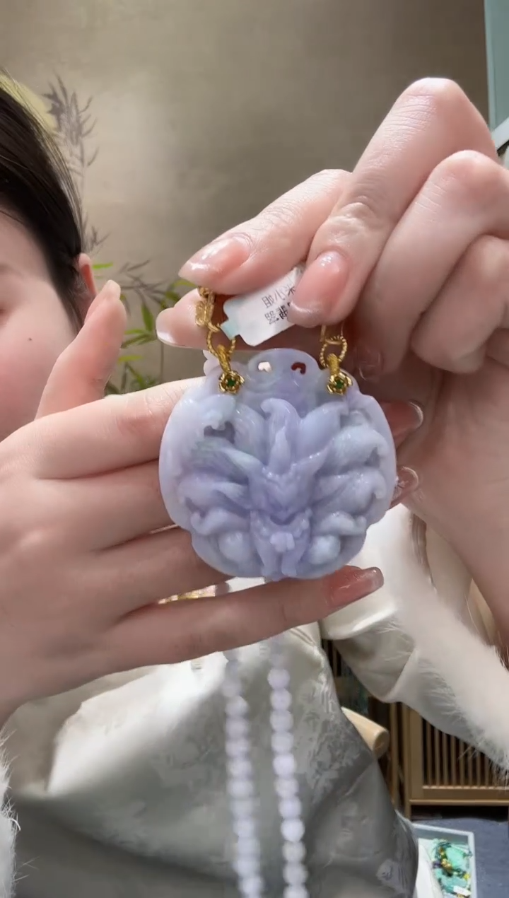 【闪购商品】翡翠颈饰未镶嵌吊坠