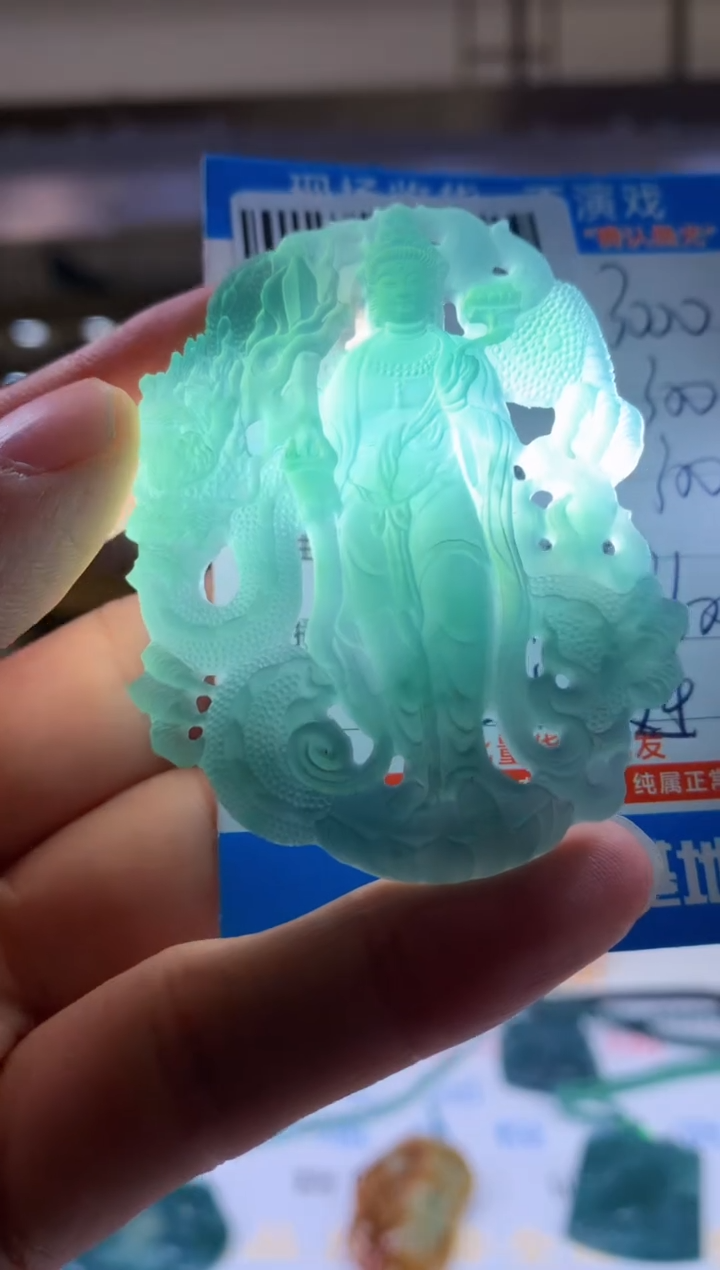 未镶嵌定制翡翠天然翡翠A货拍一发一