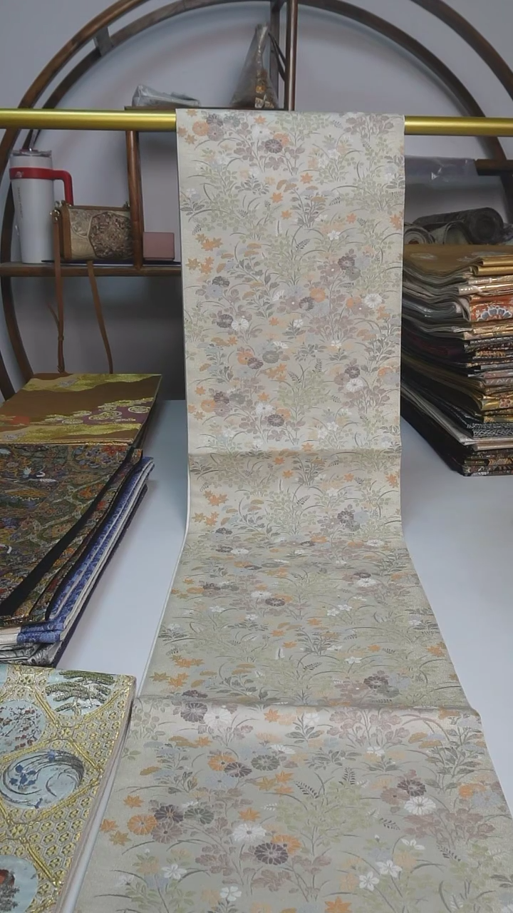 【闪购商品】织绣29西阵织六通花卉