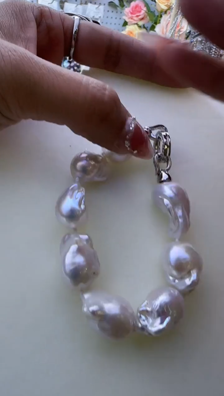 【闪购商品】淡水珍珠手链未镶嵌304