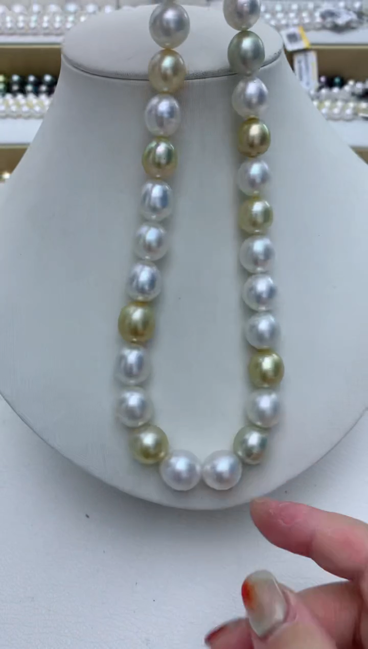 【闪购商品】海水珍珠项链未镶嵌w44 