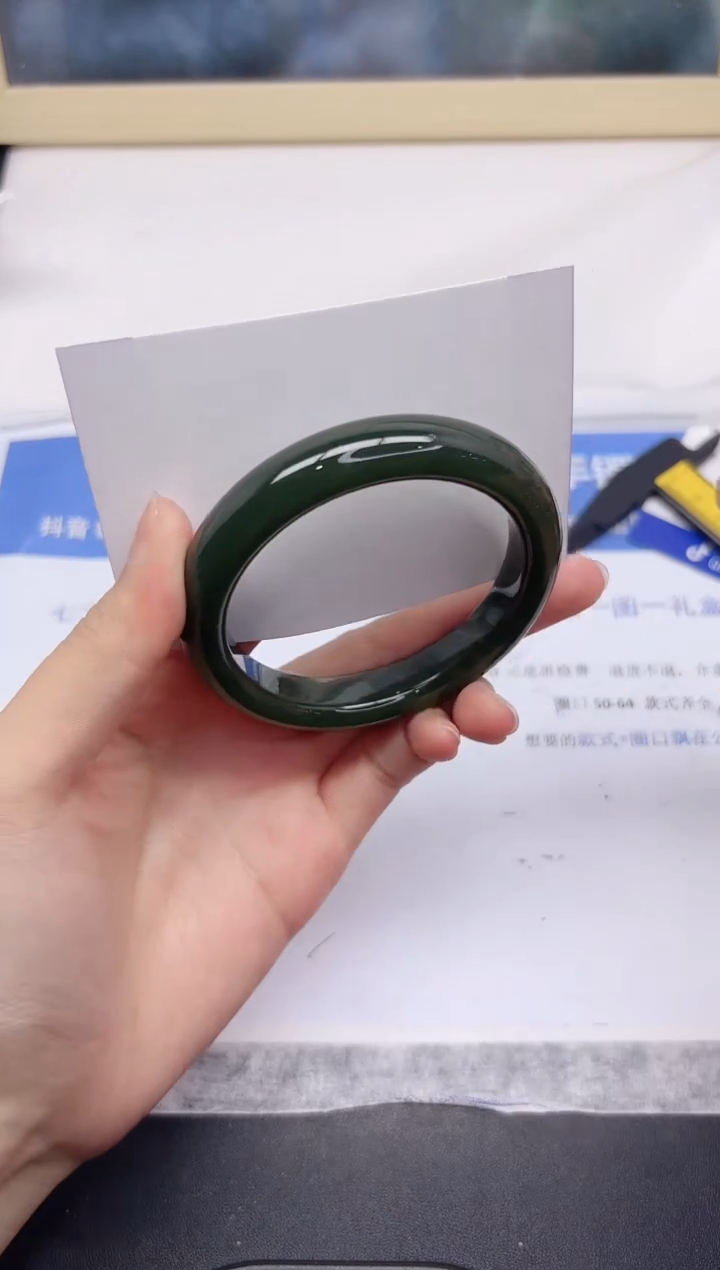 和田玉手镯未镶嵌140-56.1