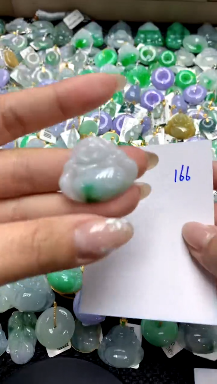 【闪购商品】翡翠颈饰18K金镶嵌1111111111111111