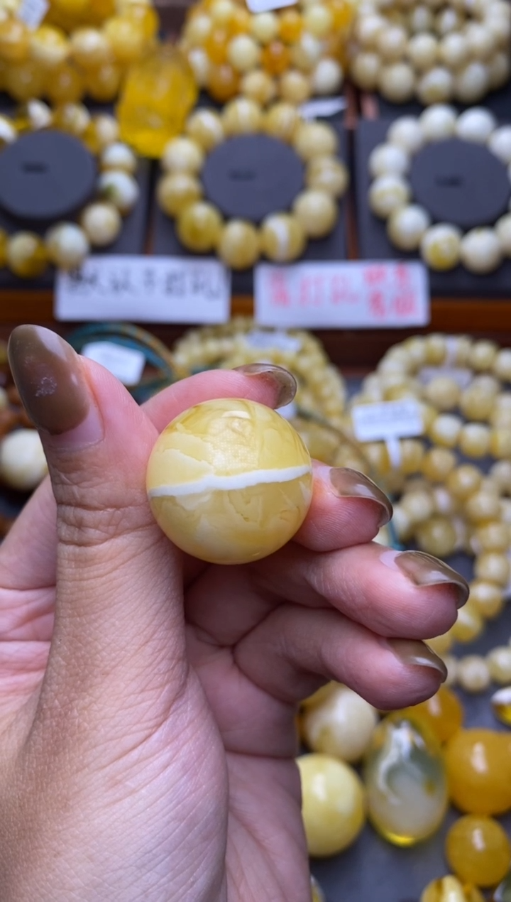 【闪购商品】琥珀裸石未镶嵌大小姐珠宝严选125