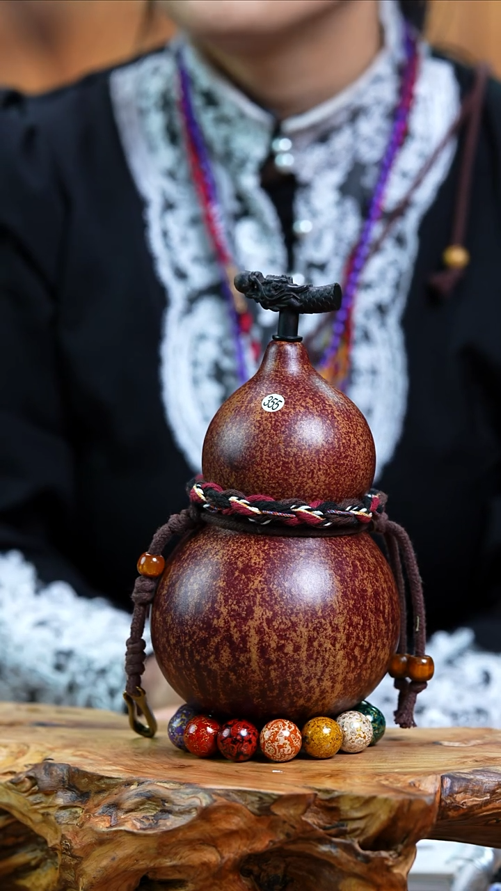 【闪购商品】355—光岳葫天然大漆酒葫芦不含漆珠