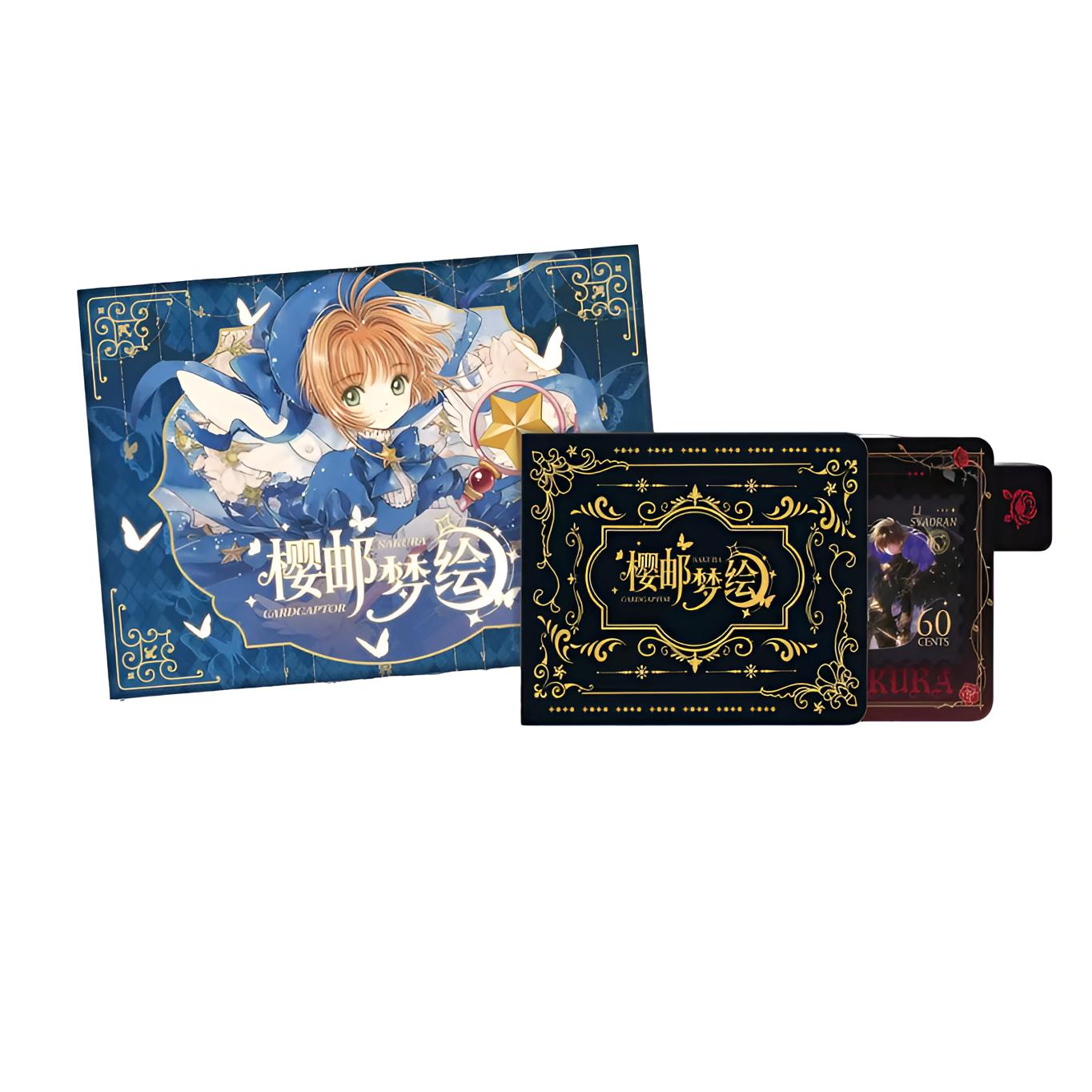 绵堡【玩法】卡卡殿樱邮梦绘机关抽拉邮票集 国卡二创 默认代拆