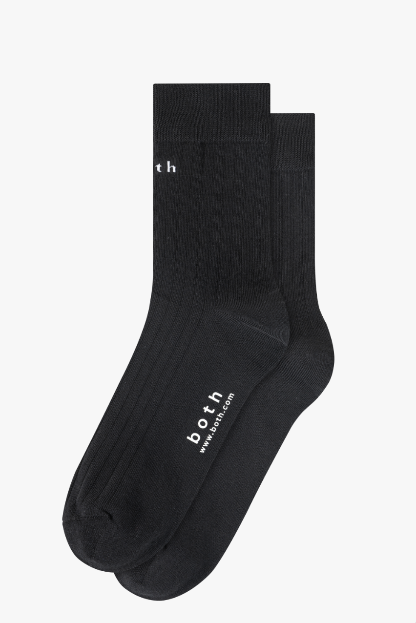 BOTH品牌定制LOGO中筒袜