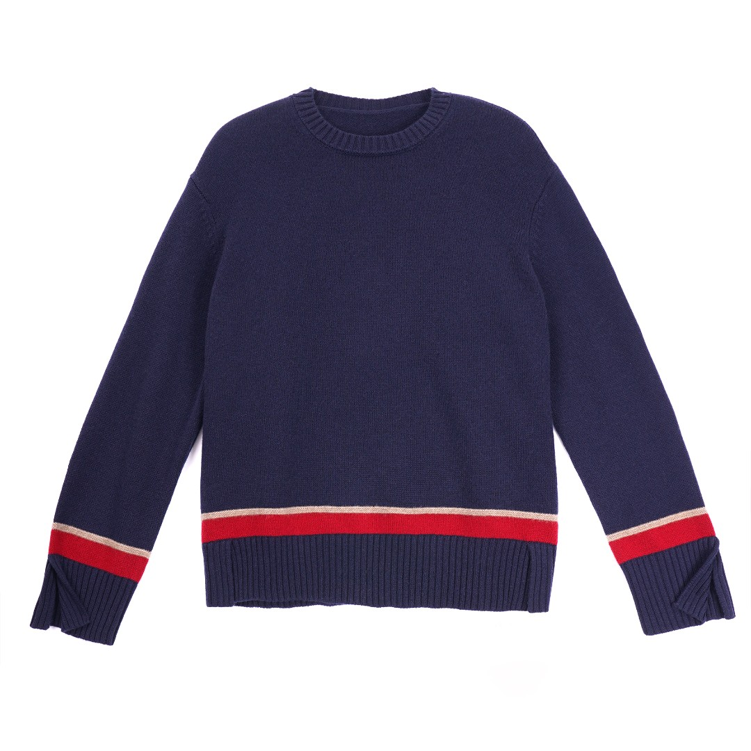 【LP原版】满满设计感 ~秋冬加厚老钱风100纯山羊绒 针织套衫 22279