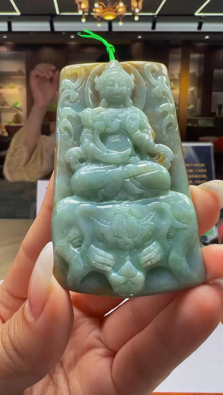 【闪购商品】定制翡翠未镶嵌Q2025-3-14-14