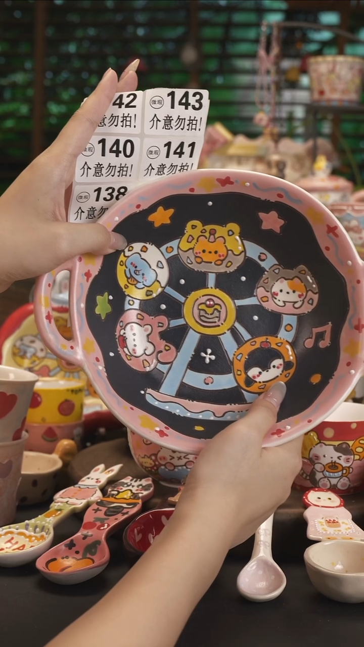 念*【原创设计】景德镇手绘陶瓷