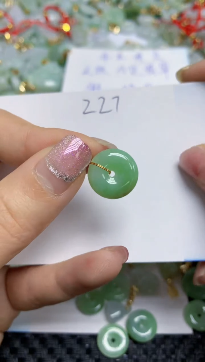 【闪购商品】翡翠颈饰合金   天然A货翡翠