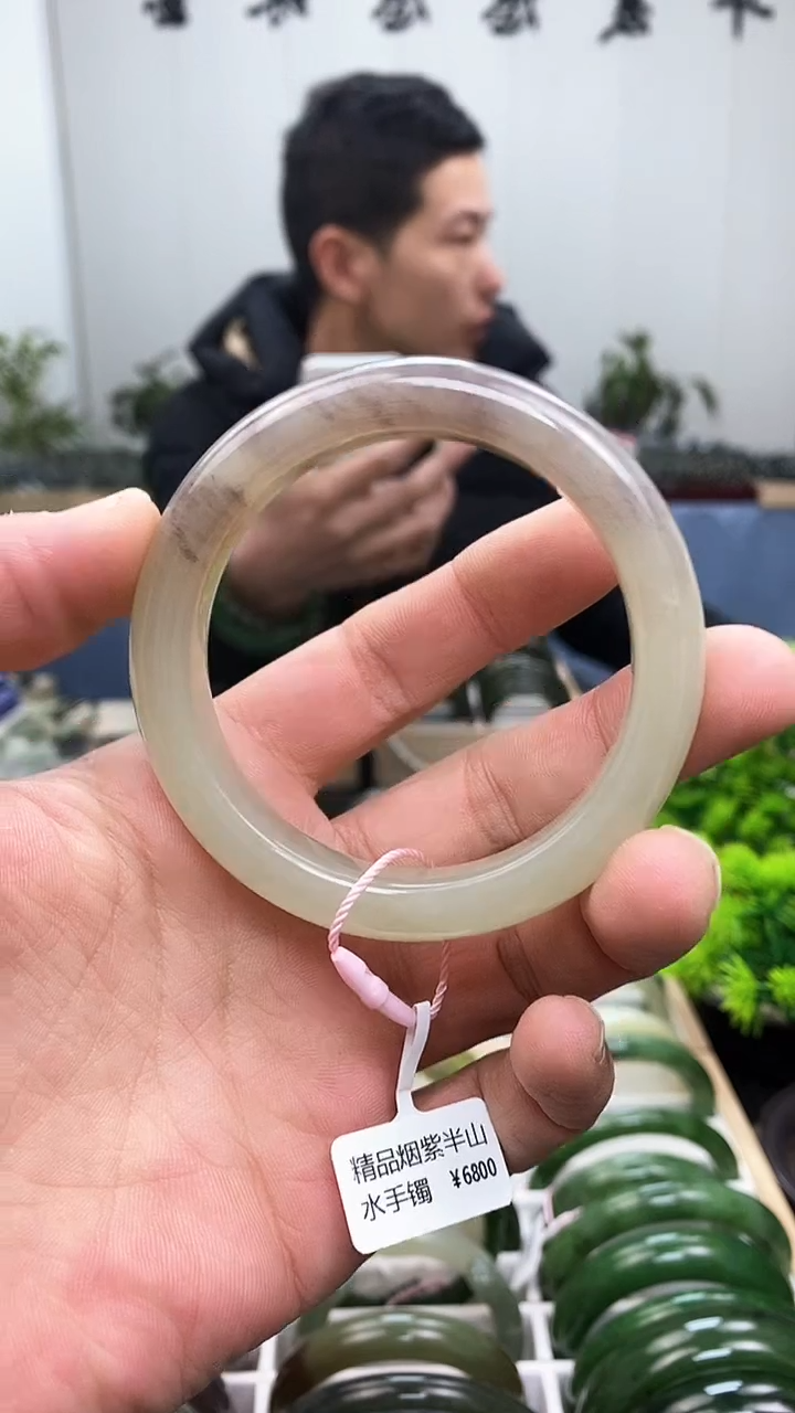 【闪购商品】和田玉手镯未镶嵌58.5