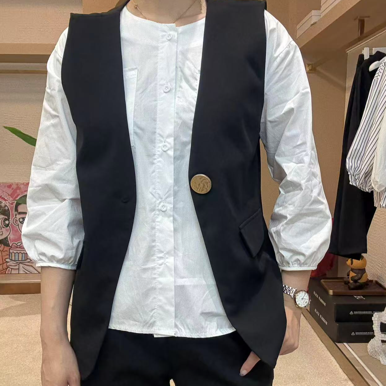 2025夏季新款显瘦洋气三件套休闲休闲时尚